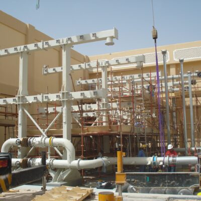 Installation of 800MVA Power Transformers at Umm Al Amed Super Substation